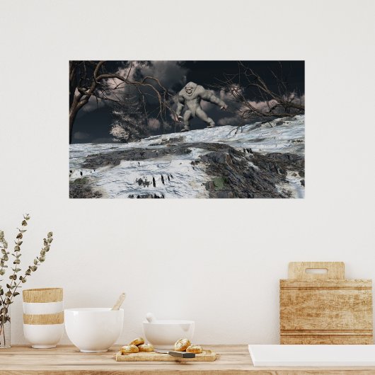 イェティ ポスター (キッチン)