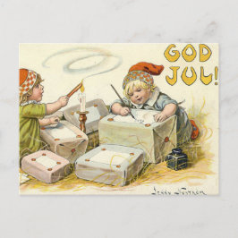 イェニー・ニストレムによる「God Jul Happy Christmas!」 ポストカード