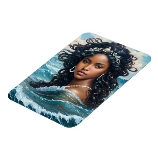 イェマヤウォーター女神オリシャアート マグネット (左側)