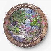 イェラパトレイル誕生日821 ペーパープレート (正面)