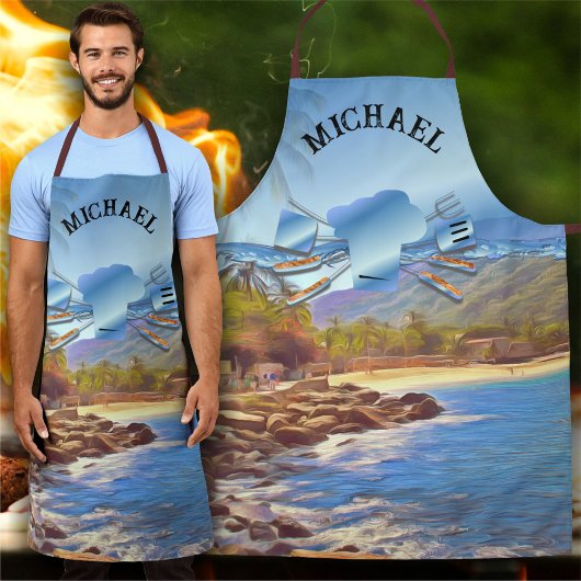 イェラパビーチ料理761 エプロン
