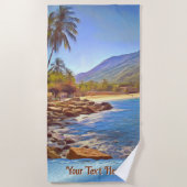 イェラパビーチ761 ビーチタオル (正面)