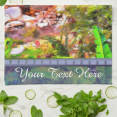 イェラパ風光明媚なパスビュー0819 キッチンタオル (折り畳み)