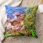 イェラパ風光明媚なパスビュー0819 クッション (ブランケット)