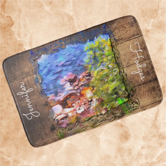 イェラパ風光明媚なパスビュー0819 バスマット