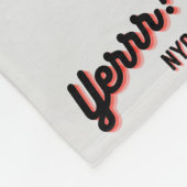 イェラー！NYCフリースブランケット フリースブランケット (角)