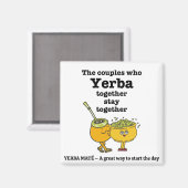 イェルバスタイリッシュマテのカップル マグネット (正面/裏面)