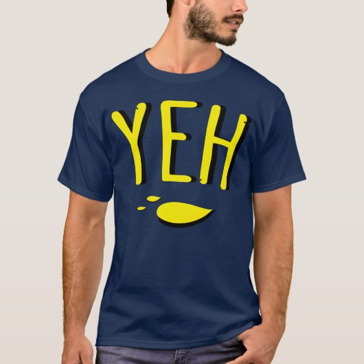 イェーイ v1 70年代 ガール tシャツ (正面)