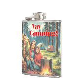 イェーキャンピングインザレイン フラスク (左)