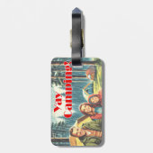 イェーキャンピングインザレイン ラゲッジタグ (裏面縦)