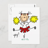 イェーチーム応援Tシャツとギフト ポストカード (正面/裏面)