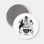 イェーツ家紋 マグネット (正面/裏面)