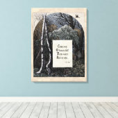 イェーツ「盗まれた子ども」詩ビクトリアンアートのキャンバス キャンバスプリント (インサイチュ (ウッドフロア))