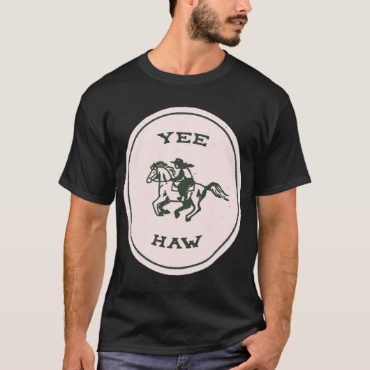 イェーハウ ピンクビニール Tシャツ (正面)