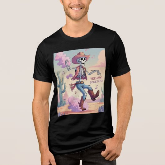 イェーハウ・ボーン・ダスト - 砂漠で楽しさを踊り起こせ！ トライブレンドＴシャツ (正面)