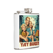 イェーバグキャンプおもしろい フラスク (右)