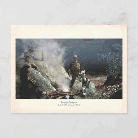 イェーパーズクリーパーズポストカード ポストカード (正面)