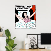 イェーパー！（大きいサイズ） ポスター (ホームオフィス)