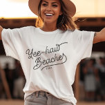 イェービーチカスタムマッチングバケーション Tシャツ<br><div class="desc">やったビーチ!ボヘミアンの悪党を受け入れろ!春休みと少女旅行が呼び出され、チームのアンサーリンがマッチングボホタウンスタイル!これらのティーは頭を回し、笑いを引き起こすことが保証されている。前に行って、曲をクランクし、太陽を追い、ボーホーの素晴らしい笑顔で冒険すべてに「ハウディ!」と言う。✌️おカスタマイズ前の休暇で!</div>