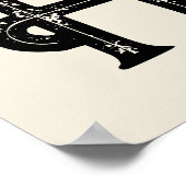 イェーフタイポグラフィウエスタンウォールランチキャビンホーム ポスター (角)