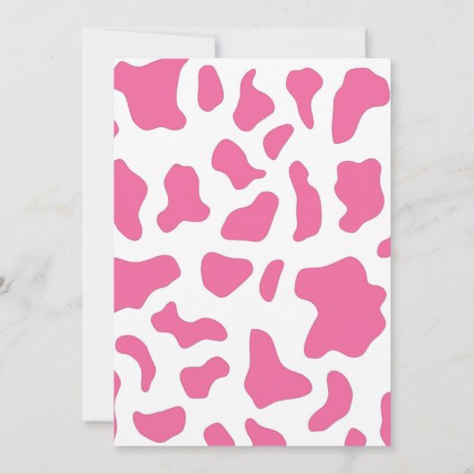 イェーヨーディスコ女性のカーボーイ誕生日パーティー招待 招待状 (裏面)