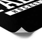 イェール高校アイスホッケー ポスター (角)