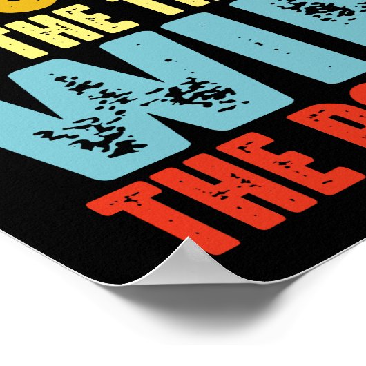 イェー行くスポーツはポイントを勝ち取る事をする ポスター (角)