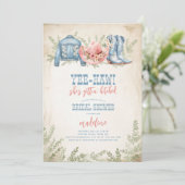 イェー・ハウ彼女はGettin Hitchedブライダル 招待状 (スタンド正面)