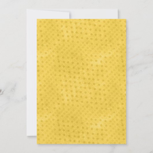 イエかわいらしロー水仙結婚式招待状 招待状 (裏面)