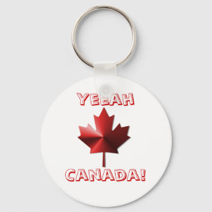 イエアカナダ国旗Maple Leaf Keychain キーホルダー
