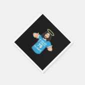 イエスおもしろいシャツクリスチャンミームよそれを解決する スタンダードカクテルナプキン (角)