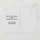 イエスおもしろいズムパンのクリスマスホリデー葉書 シーズンポストカード (裏面)