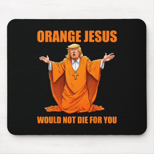 イエスおもしろいトランプ2 マウスパッド (正面)