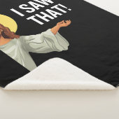 イエスおもしろいミーム私はクリスチャンの引用文神が見た シェルパブランケット (3/4)