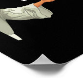 イエスおもしろいミーム私はクリスチャンの引用文神が見た ポスター (角)