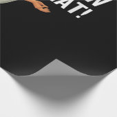 イエスおもしろいミーム私はクリスチャンの引用文神が見た ラッピングペーパー (角)