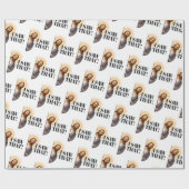 イエスおもしろい引用文 – 私はそれを見た! ラッピングペーパー (フラット)