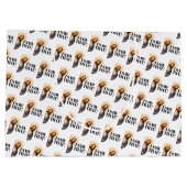 イエスおもしろい引用文 – 私はそれを見た！ ラージペーパーバッグ (裏面)