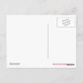 イエスおもしろい様を見つけた無神論者 ポストカード (裏面)