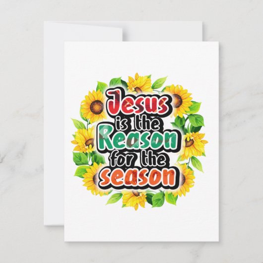 イエスがその理由 シーズンカード (正面)