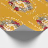 イエスがイエロークリスマスの理由 ラッピングペーパー (角)