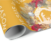 イエスがイエロークリスマスの理由 ラッピングペーパー (ロールコーナー)