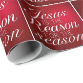 イエスがクリスマスの季節の理由だ ラッピングペーパー (ロールコーナー)
