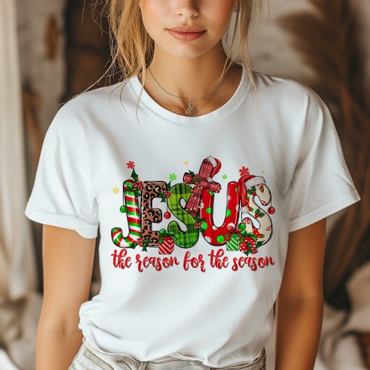 イエスがクリスマスを信仰する季節の理由である Tシャツ