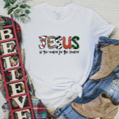 イエスがクリスマスティーの季節の理由 Tシャツ