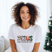イエスがクリスマスティーの季節の理由 Tシャツ