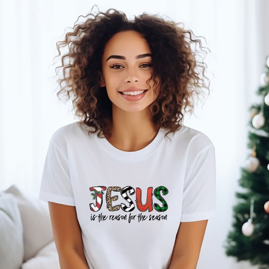 イエスがクリスマスティーの季節の理由 Tシャツ