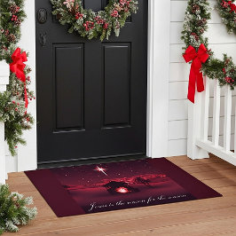 イエスがクリスマスプレゼントの理由 ドアマット