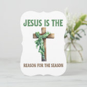 イエスがクリスマス・イエスの季節の理由である (スタンド正面)