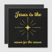 イエスがクリスマス・イエスの季節の理由である (正面/裏面)